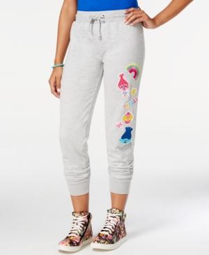 Dreamworks Trolls Juniors' Trolls Patch Jogger Pants