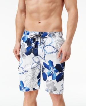 Newport Blue Maui Maze Volley Swim Shorts