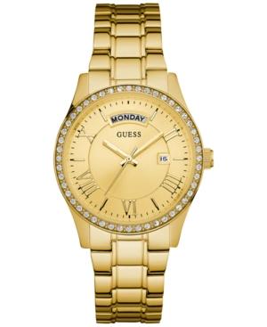Guess Women's Gold-tone Stainless Steel Bracelet Watch 37mm U0764l2