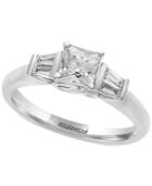 Effy Infinite Love Diamond Engagement Ring (5/8 Ct. T.w.) In 18k White Gold