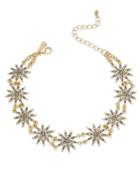 Inc International Concepts Gold-tone Pave Star Choker Necklace, Created For Macy's