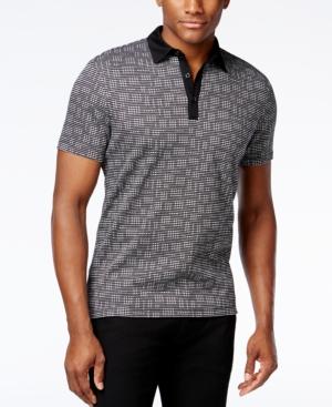 Alfani Men's Xander Optic Print Polo, Only At Macy's