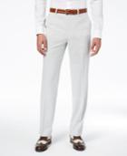 Sean John Men's Classic-fit Stretch Gray Stripe Seersucker Suit Pants
