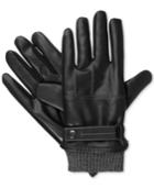 Isotoner Men's Faux Nappa Gloves