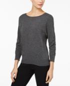 Inc International Concepts Ruched-sleeve Sweater, Created For Macy's