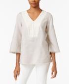 G.h. Bass & Co. Crochet-trim Tunic