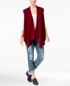 Tommy Hilfiger Harper Draped Striped Vest