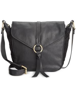 Nanette Lepore Aspen Iii Flap Crossbody Saddle Bag