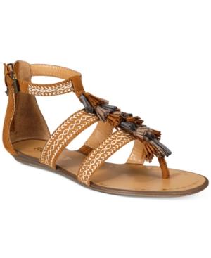 Report Lanston Tassel Flat Sandals Women's Shoes