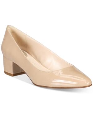 Alfani Women's Step 'n Flex Daleah Block-heel Pumps, Created For Macy's Women's Shoes