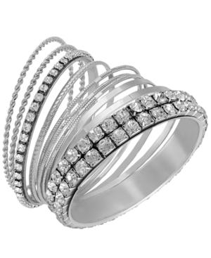 Thalia Sodi Crystal Stone Bangle Bracelet