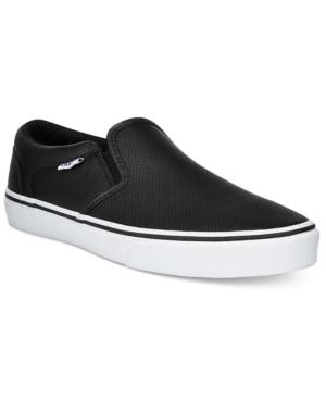 Vans Men's Asher Perforated Slip-on Sneaker Men's Shoes