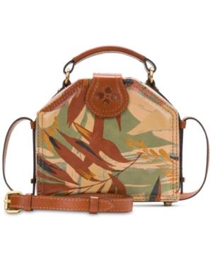 Patricia Nash Palm Leaves Marina Mini Satchel