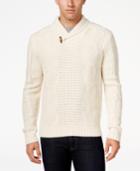 Weatherproof Men's Big And Tall Shawl Collar Sweater, Classic Fit