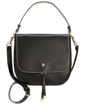 Tommy Hilfiger Effortless Chic Smooth Saddle Crossbody