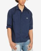 Denim & Supply Ralph Lauren Men's Geometric-print Long-sleeve Shirt
