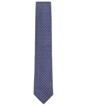Boss Men's Checked Silk Tie