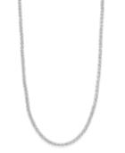 Giani Bernini 20 Sparkle Link Chain Necklace In Sterling Silver, Only At Macy's