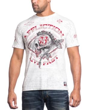 Affliction Men's Ac Warpath Graphic-print T-shirt