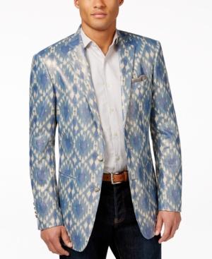 Tallia Men's Viggio Slim-fit Geo-print Sport Coat