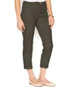 Maison Jules Lou Lou Cropped Straight-leg Chino Pants, Only At Macy's