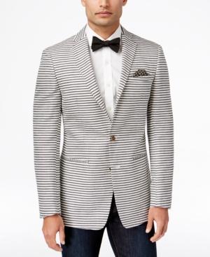 Tallia Men's Viggio Slim-fit Stripe Sport Coat