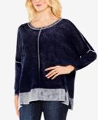 Vince Camuto Cotton Printed Sweater
