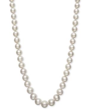 Belle De Mer Cultured Freshwater Pearl (7-1/2 To 11mm) Graduated Pearl Collar Necklace, Created For Macy's