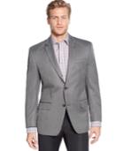 Andrew Fezza Classic-fit Black/white Herringbone Sport Coat