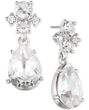 Givenchy Gold-tone Multi-crystal Pear-shape Drop Earrings