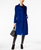 Jones New York Wing-collar Maxi Coat