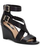 Inc International Concepts Rominia Wedge Sandals, Created For Macy's Women's Shoes
