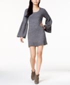 Kensie Lantern-sleeve Sweater Dress