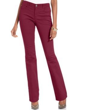 Style & Co. Jeans, Slim-fit Tummy-control, Colored Wash