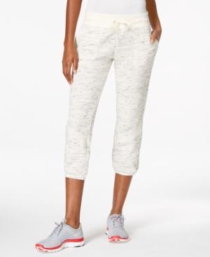 Calvin Klein Performance Heathered Cropped Jogger Pants