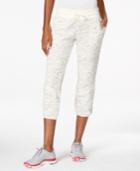 Calvin Klein Performance Heathered Cropped Jogger Pants
