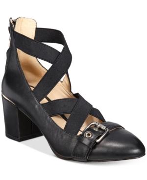 Nine West Andrew Block-heel Pumps Women's Shoes