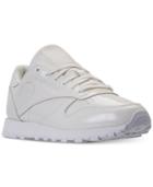 Reebok Women's Classic Leather Patent Casual Sneakers From Finish Line