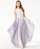 Say Yes To The Prom Juniors' 2-pc. Embellished Gown, A Macy's Exclusive Style