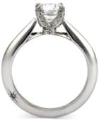 Classic By Marchesa Certified Diamond Solitaire Engagement Ring In 18k White Gold (1 Ct. T.w.)