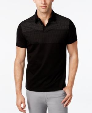 Alfani Men's Dotted Yoke Polo, Only At Macy's