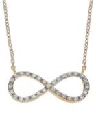 Yellora Diamond Necklace, Yellora Diamond Infinity Pendant (1/6 Ct. T.w.)