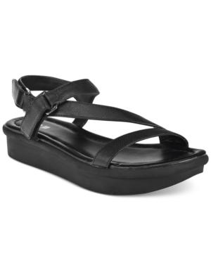 Bar Iii Addison Strappy Flatform Sandals, Only At Macy's Women's Shoes