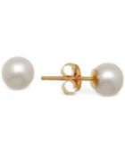 Honora Style Cultured Freshwater Pearl Stud Earrings In 14k Gold (5-6mm)