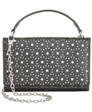 Giani Bernini Softy Perforated Wallet On A String, Only At Macy's