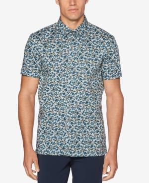 Perry Ellis Men's Abstract Floral Shirt