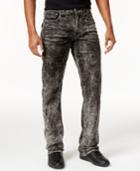 True Religion Men's Ricky Relaxed Straight Fit Acid Wash Jeans