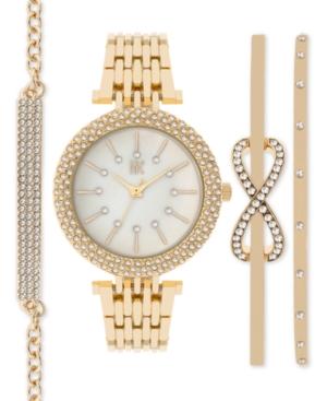 Inc International Concepts Women's Bracelet Watch And Bracelets Set 34mm, Created For Macy's