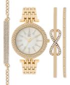 Inc International Concepts Women's Bracelet Watch And Bracelets Set 34mm, Created For Macy's