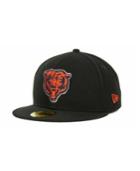 New Era Chicago Bears Nfl Black Team 59fifty Cap